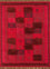 Tapis en laine - 225 x 150 cm - rouge