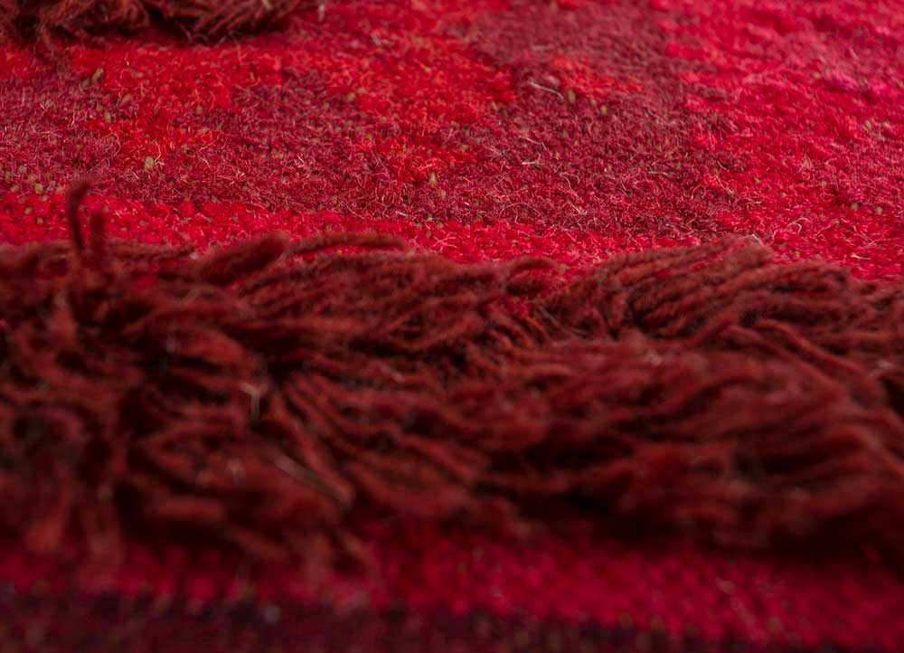 Tapis en laine - 225 x 150 cm - rouge