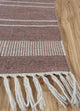 Tapis en laine - 225 x 150 cm - camel foncé