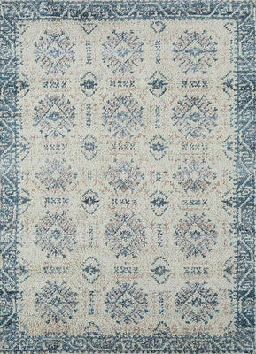 Tapis - 255 x 150 cm - bleu clair