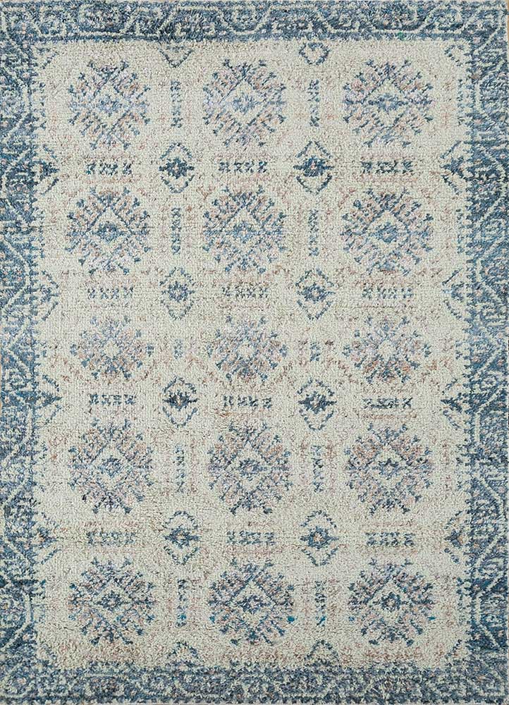 Tapis - 255 x 150 cm - bleu clair