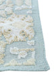 Tapis en laine - 345 x 300 cm - bleu