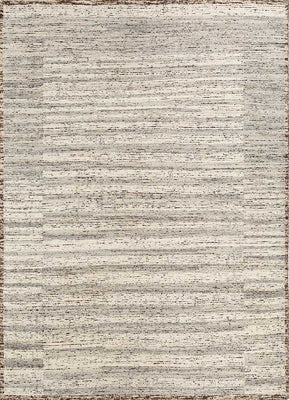 Tapis en laine - 285 x 255 cm - gris clair