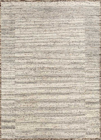 Tapis en laine - 285 x 255 cm - gris clair