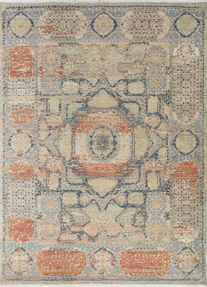 Tapis en laine - 360 x 270 cm - vert