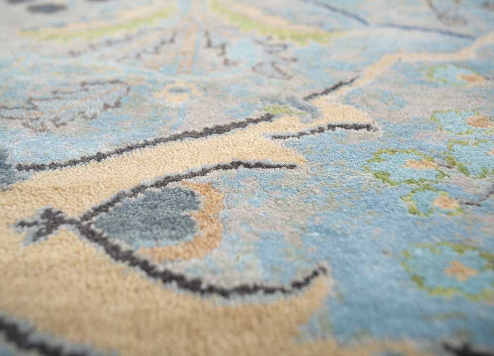 Tapis design - 300 x 240 cm - bleu ciel