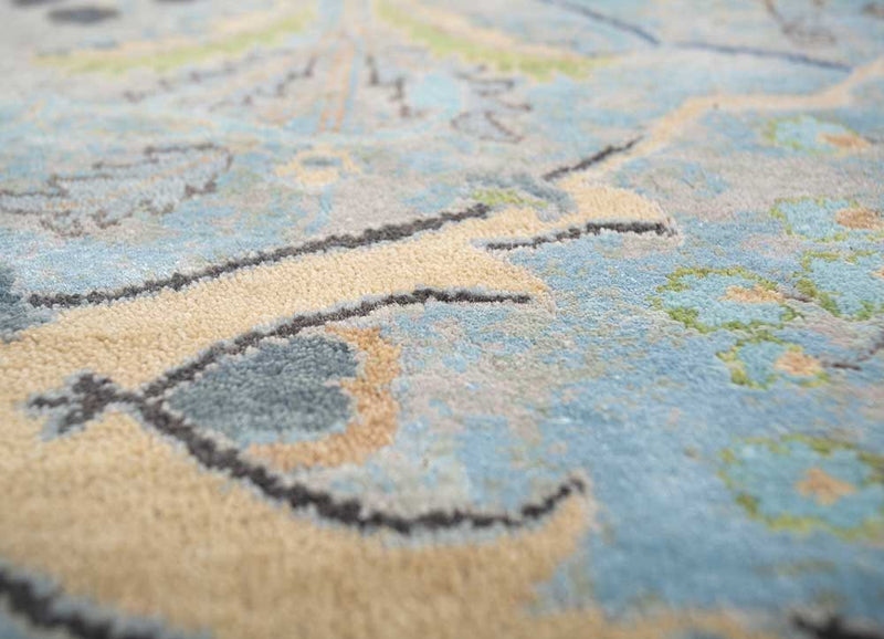 Tapis design - 300 x 240 cm - bleu ciel