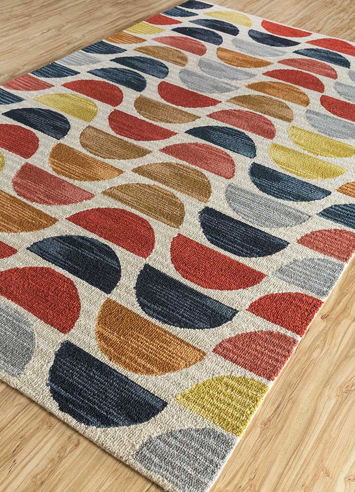 Tapis en laine - 390 x 240 cm - multicolore