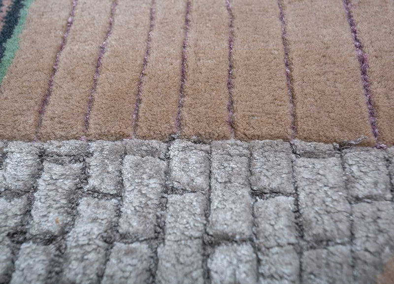 Tapis en laine - 500 x 205 cm - orange