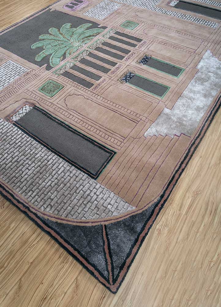 Tapis en laine - 500 x 205 cm - orange