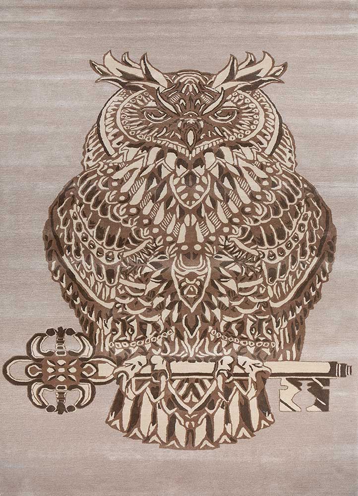 Tapis en laine - 360 x 195 cm - crème