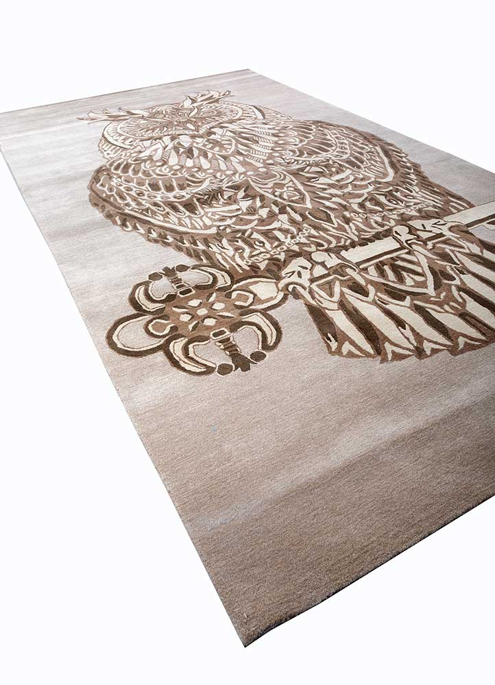 Tapis en laine - 360 x 195 cm - crème