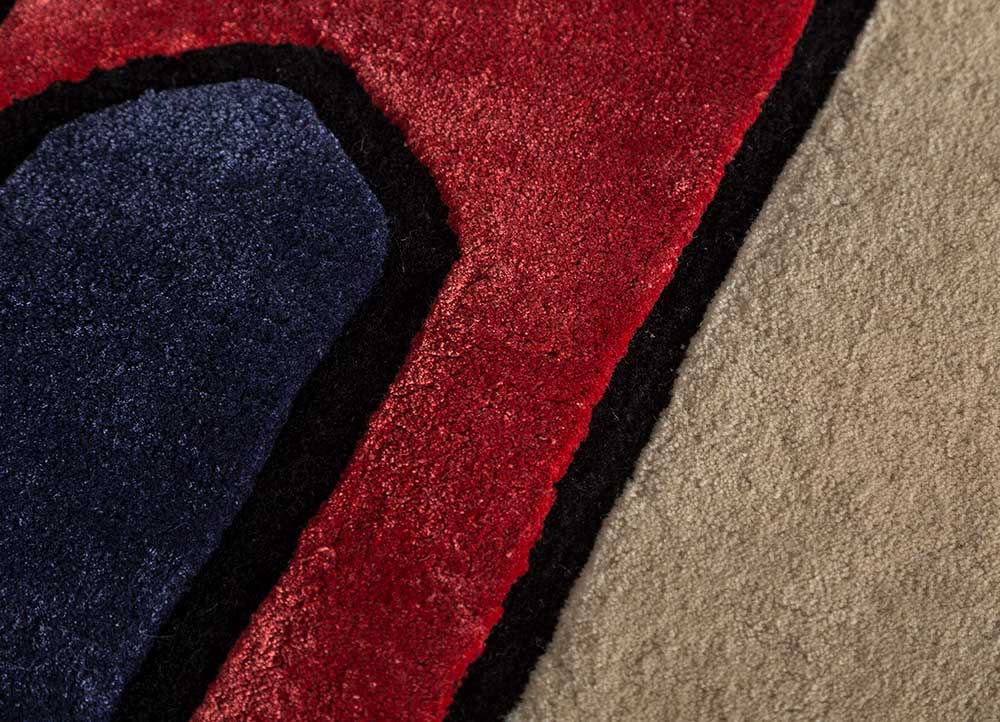 Tapis en laine originale  - 240 x 170 cm - beige