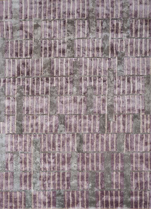 Tapis design - 270 x 180 cm - violet