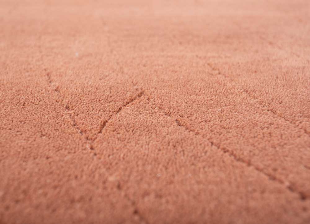 Tapis en laine - 233 x 165 cm - orange