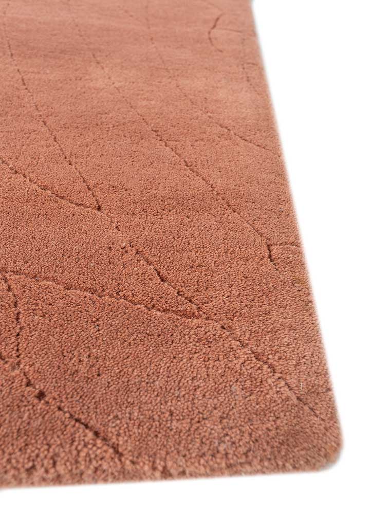 Tapis en laine - 233 x 165 cm - orange