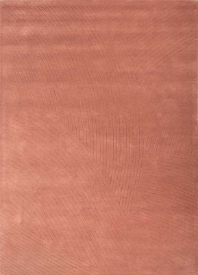 Tapis en laine - 238 x 168 cm - orange