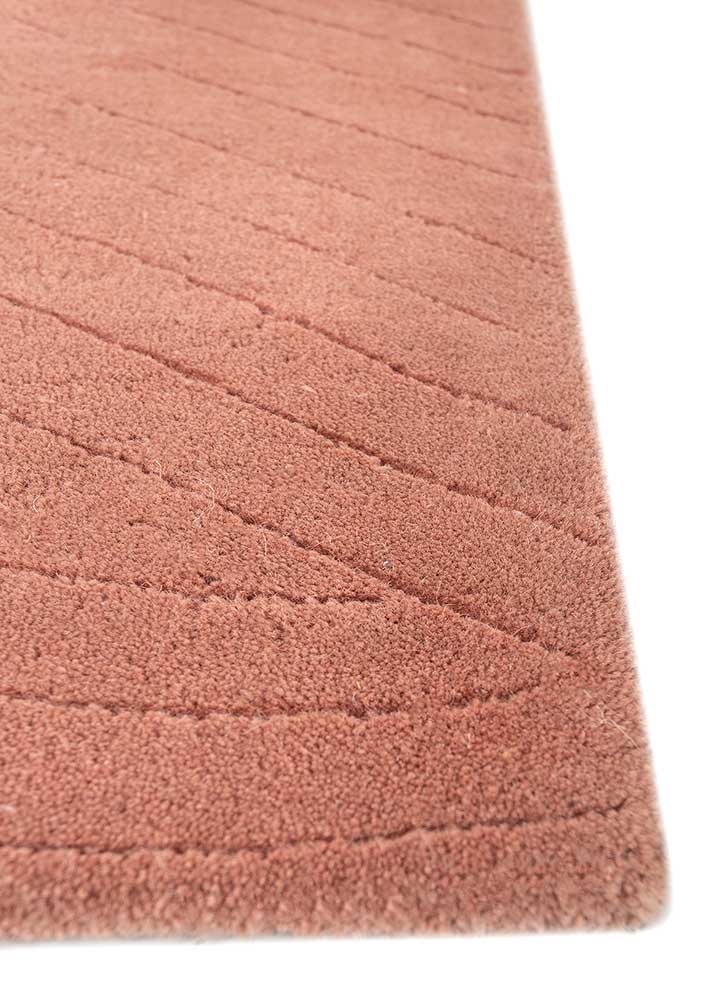 Tapis en laine - 238 x 168 cm - orange