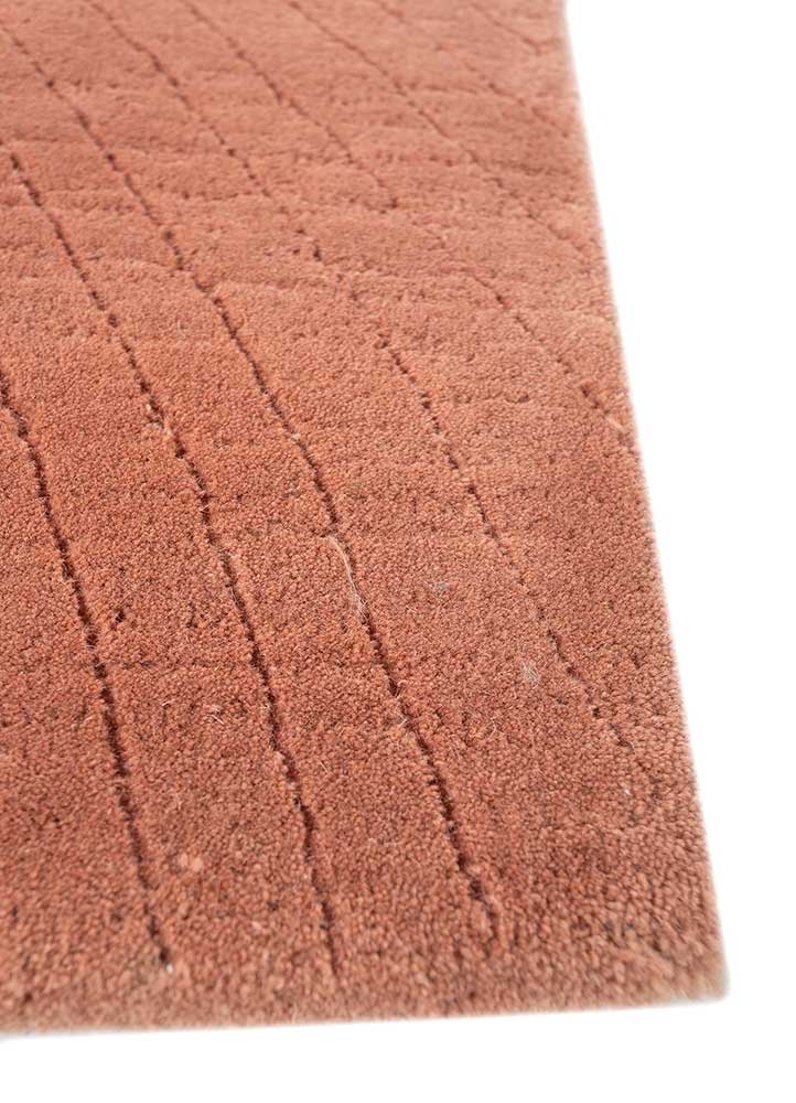 Tapis en laine - 242 x 163 cm - orange