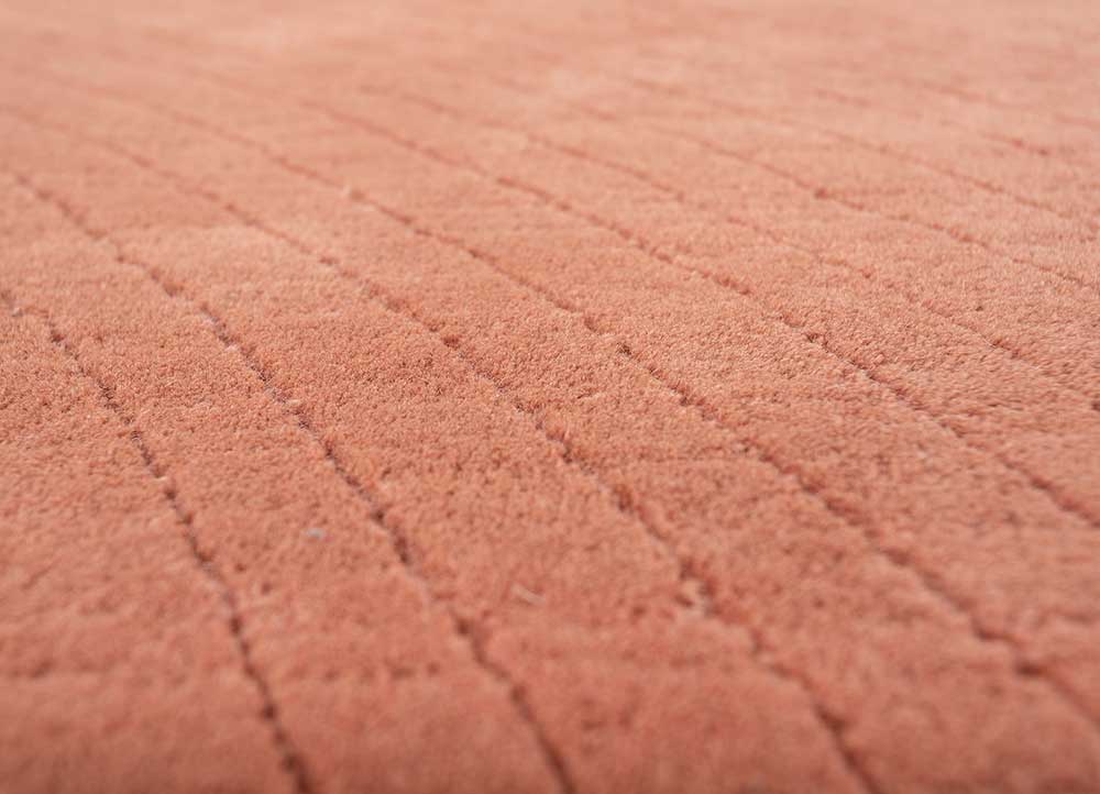 Tapis en laine - 242 x 163 cm - orange