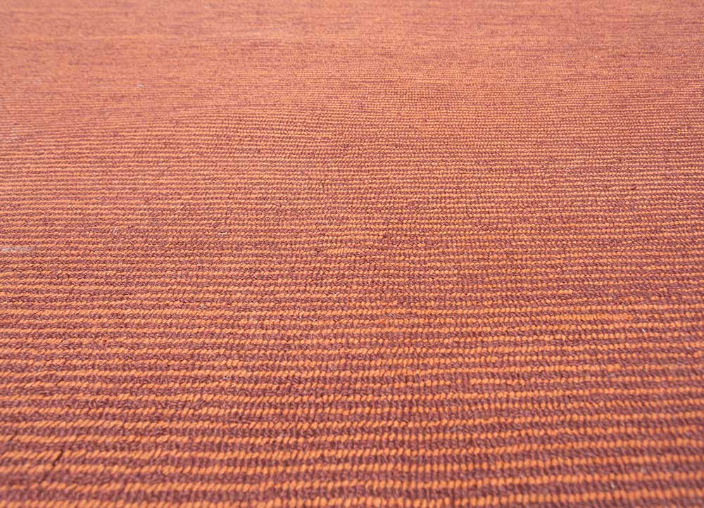 Tapis en laine - 605 x 525 cm - orange