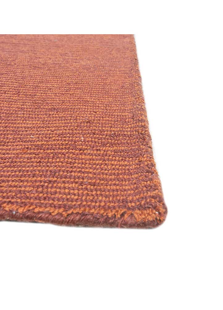 Tapis en laine - 605 x 525 cm - orange