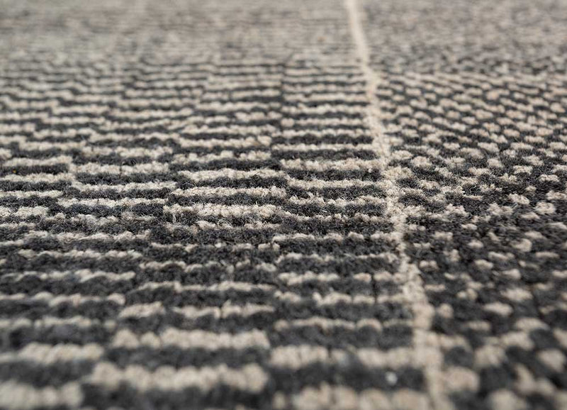 Tapis en laine - 340 x 260 cm - gris