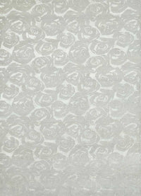 Tapis en laine - 240 x 120 cm - gris clair