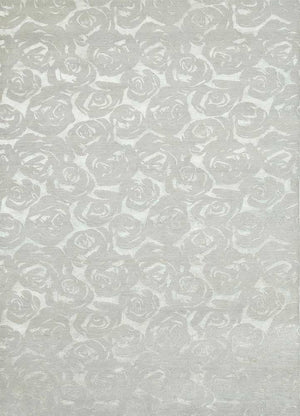Tapis en laine - 240 x 120 cm - gris clair