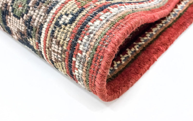 Tapis oriental - 90 x 60 cm - rouge