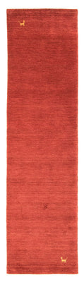Tapis de couloir Tapis Gabbeh - Indus - 200 x 80 cm - rouge