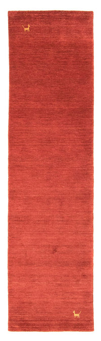 Tapis de couloir Tapis Gabbeh - Indus - 200 x 80 cm - rouge