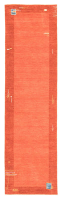 Tapis de couloir Tapis Gabbeh - Indus - 200 x 80 cm - rouge