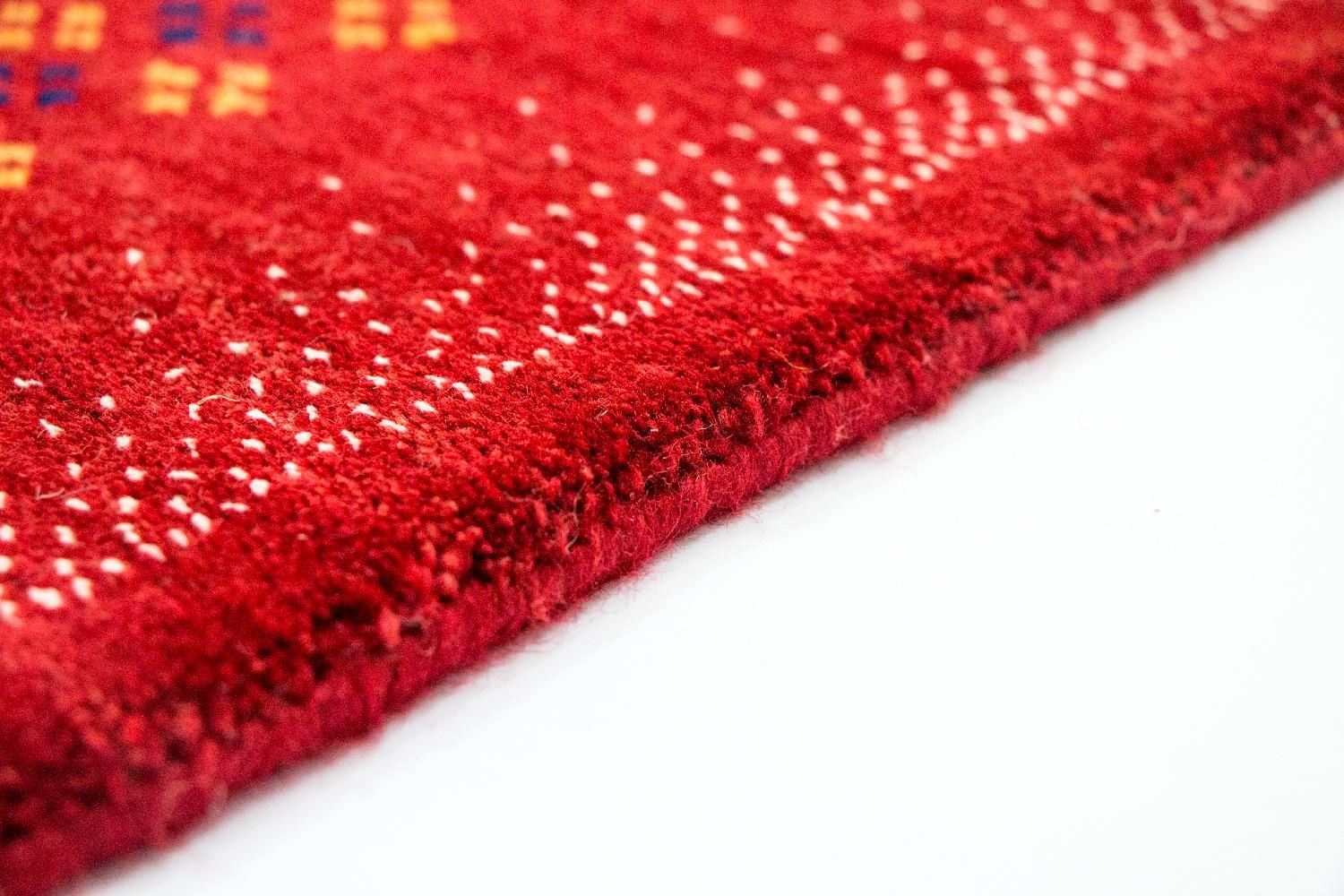 Tapis Gabbeh - Loribaft Persan - 250 x 200 cm - rouge
