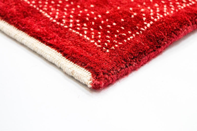 Tapis Gabbeh - Loribaft Persan - 250 x 200 cm - rouge