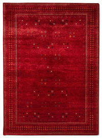 Tapis Gabbeh - Loribaft Persan - 400 x 300 cm - rouge