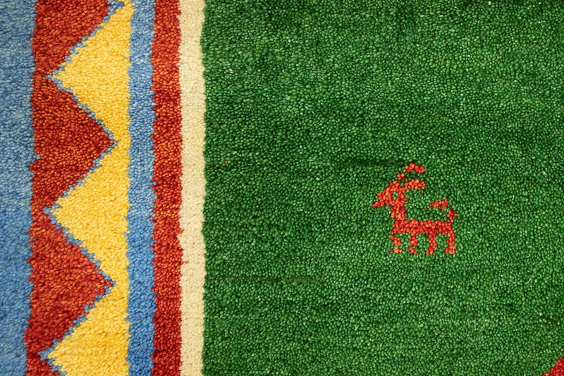 Tapis Gabbeh indien Tapis Desert - Tapis en laine