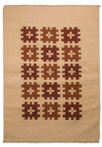 Tapis Kelim - Tendance - 180 x 120 cm - rouge