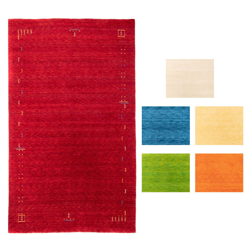 Tapis Gabbeh indien Tapis Fenth - Tapis en laine