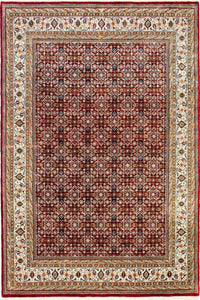 Tapis persan - Bidjar - 250 x 200 cm - rouge