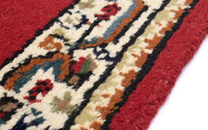 Tapis oriental - 90 x 60 cm - rouge