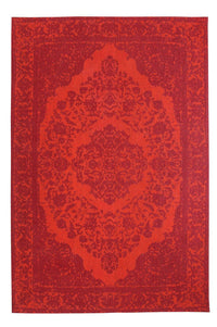 Tapis vintage - 340 x 240 cm - rouge