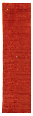 Tapis de couloir Tapis Gabbeh - Softy - 200 x 80 cm - rouge