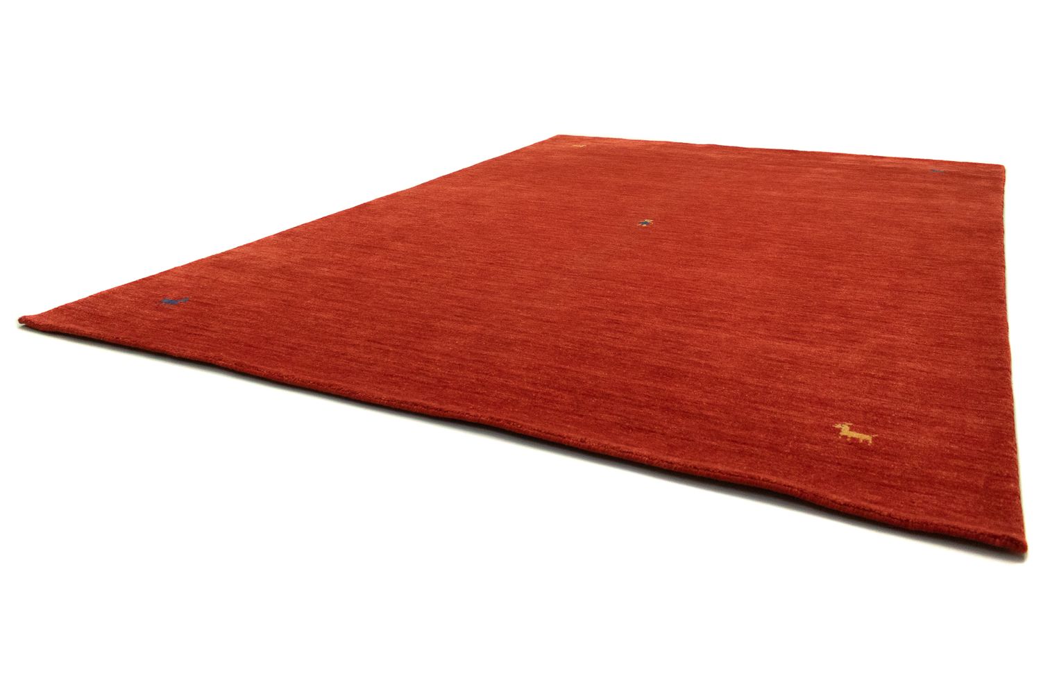 Tapis Gabbeh - Indus - 300 x 250 cm - rouge