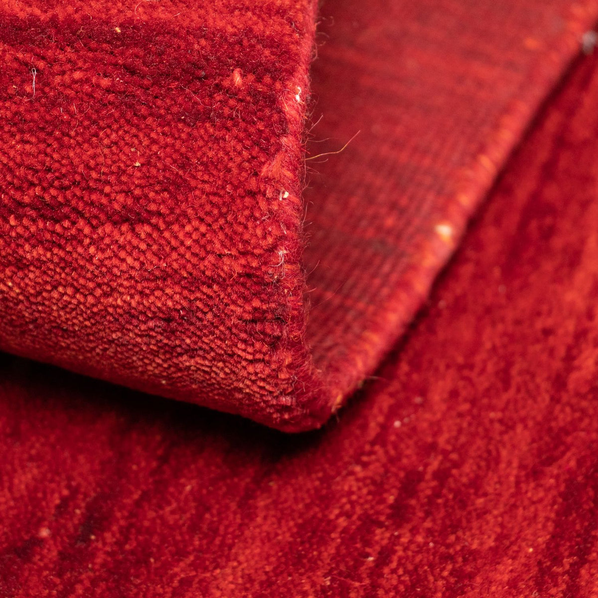 Tapis Gabbeh - Softy - 200 x 140 cm - rouge