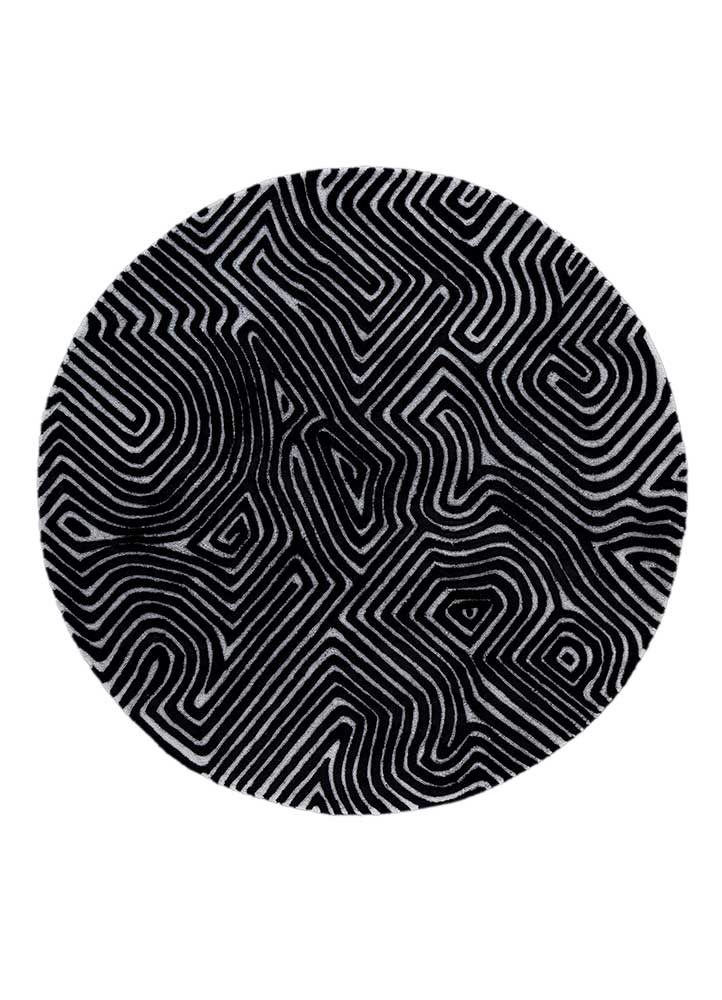 Tapis ronde  - 180 x 180 cm - gris