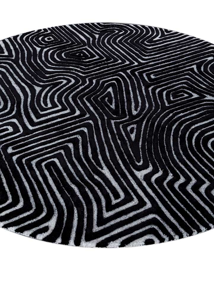 Tapis ronde  - 180 x 180 cm - gris