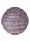 Tapis design ronde  - 180 x 180 cm - violet