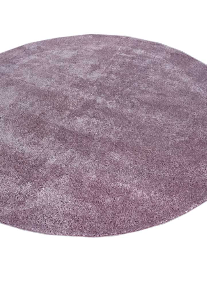 Tapis design ronde  - 180 x 180 cm - violet