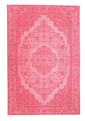 Tapis design - 200 x 140 cm - rouge clair